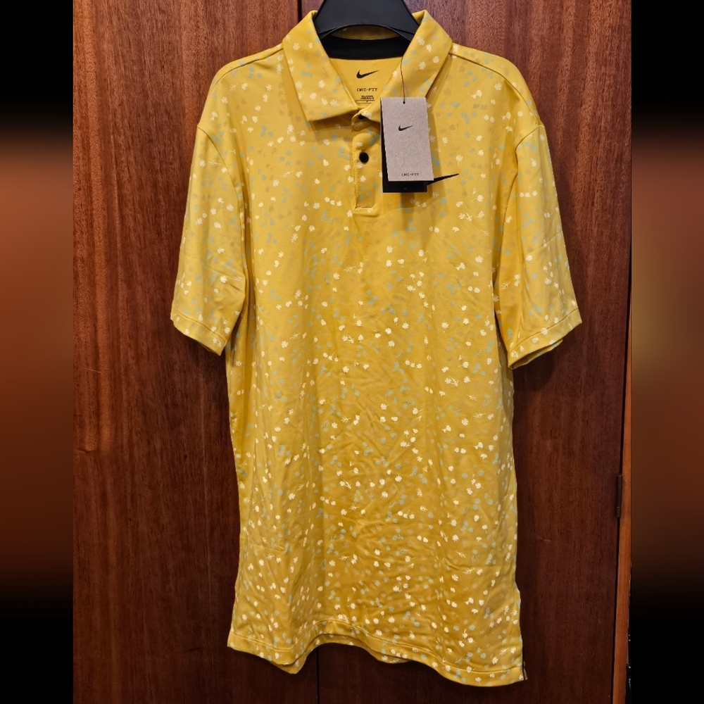 Nike Dri-Fit Golf Polo Men's Size Small-Tall